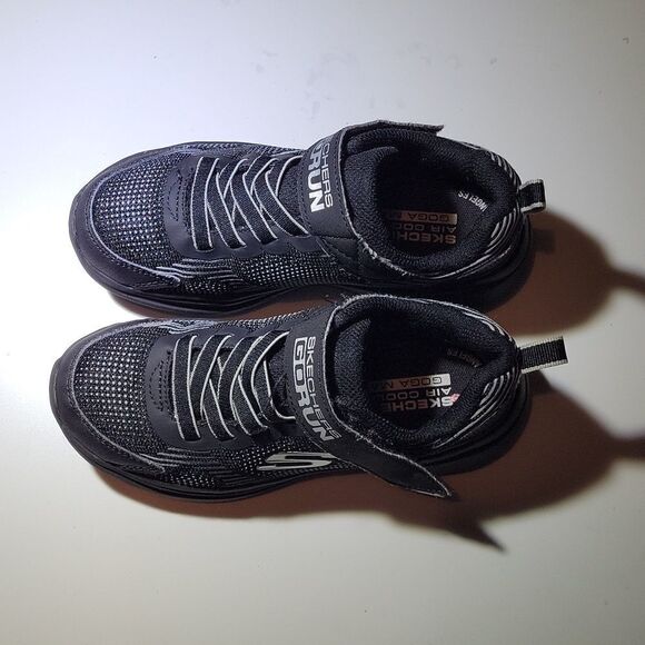SKECHERS GO RUN KIDS SNEAKERS WITH VELCRO STRAP CLOSURE - Picture 7 of 15